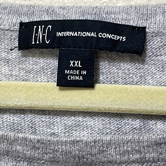 INC International Concepts Women's Gray Sweater. NWT. Size XXL. - Picture 6 of 11